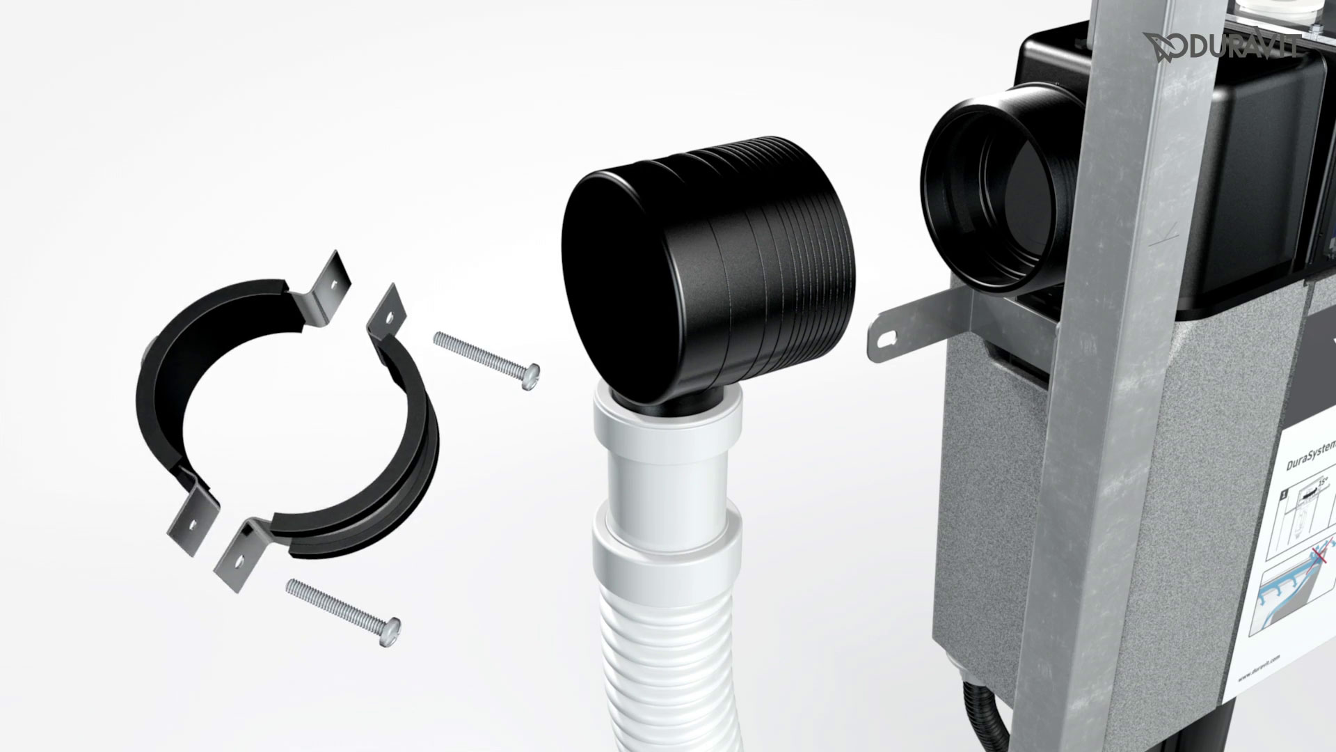 3D Animation - DURAVIT DuraSystem® Montageanleitung