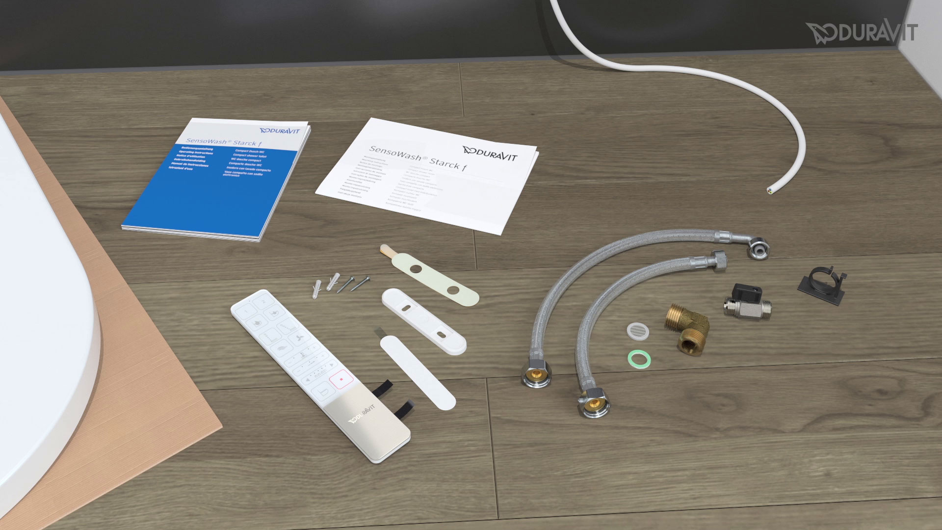 3D Animation - DURAVIT SensoWash® Starck f Installation