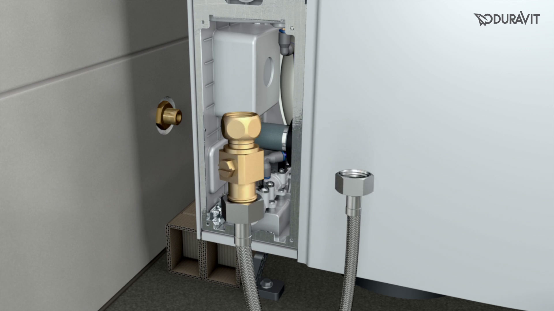 3D Animation - DURAVIT SensoWash i Plus Montageanleitung