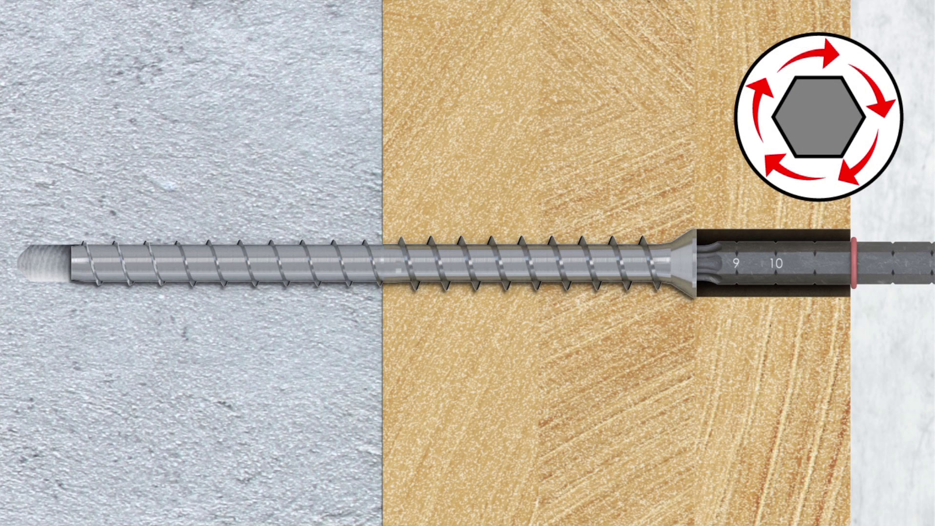 3D Animation - HECO-Schrauben GmbH & Co. KG HECO - MULTI-MONTI-plus