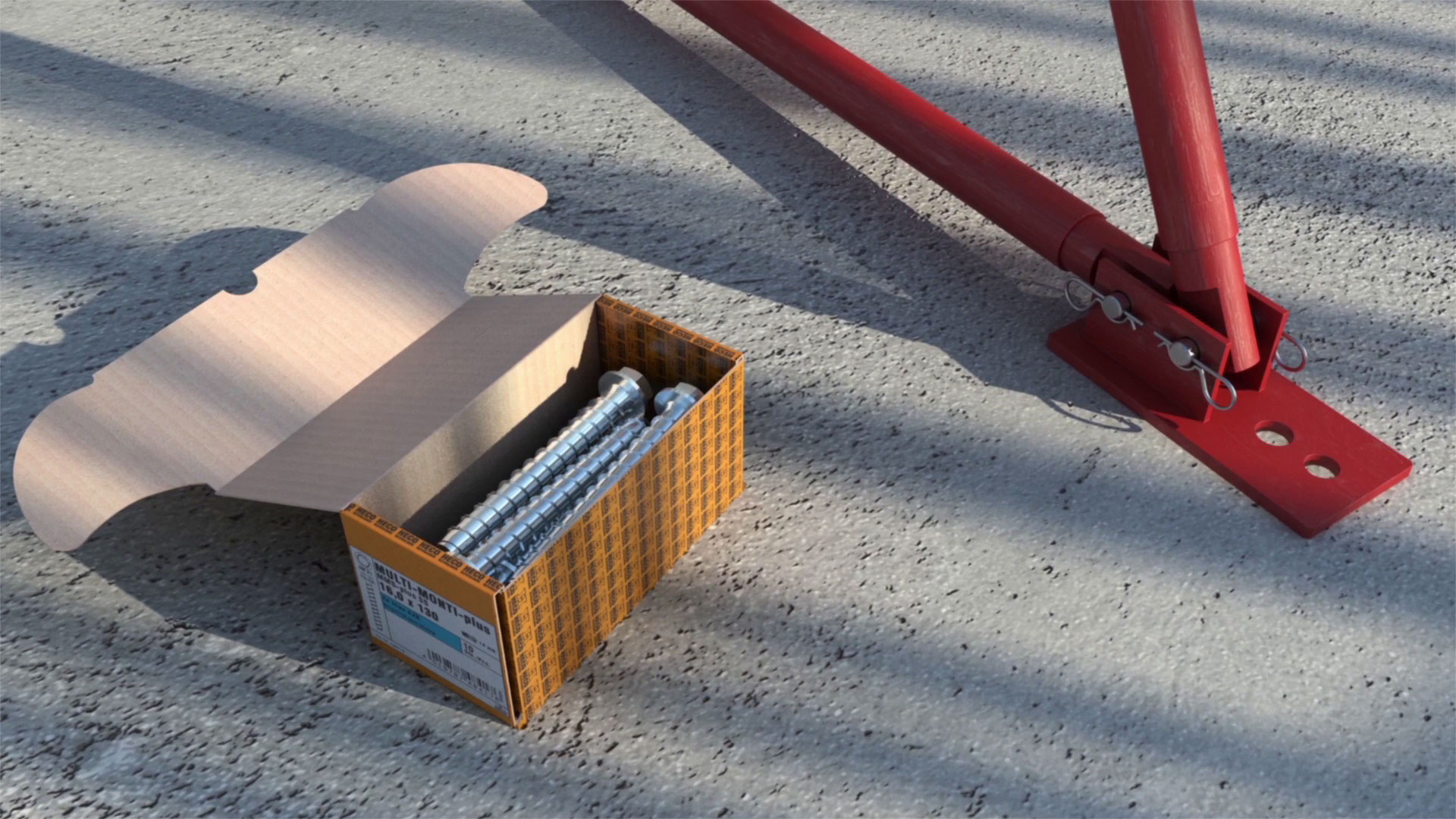 3D Animation - HECO-Schrauben GmbH & Co. KG HECO - MULTI-MONTI-plus