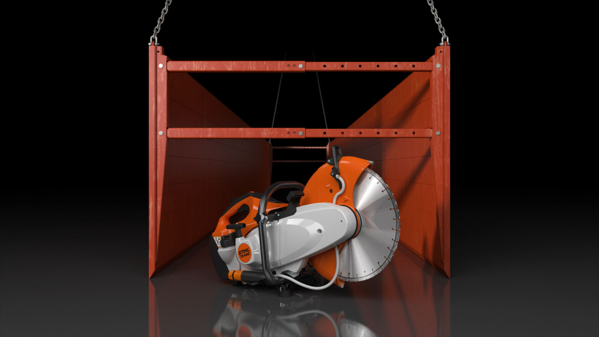 3D Animation - ANDREAS STIHL AG & Co. KG - TS 440 - in kooperation mit Scholz and Friends Group GmbH